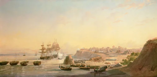 La toma de las baterías en Punto Obligado el 20 de noviembre de 1845